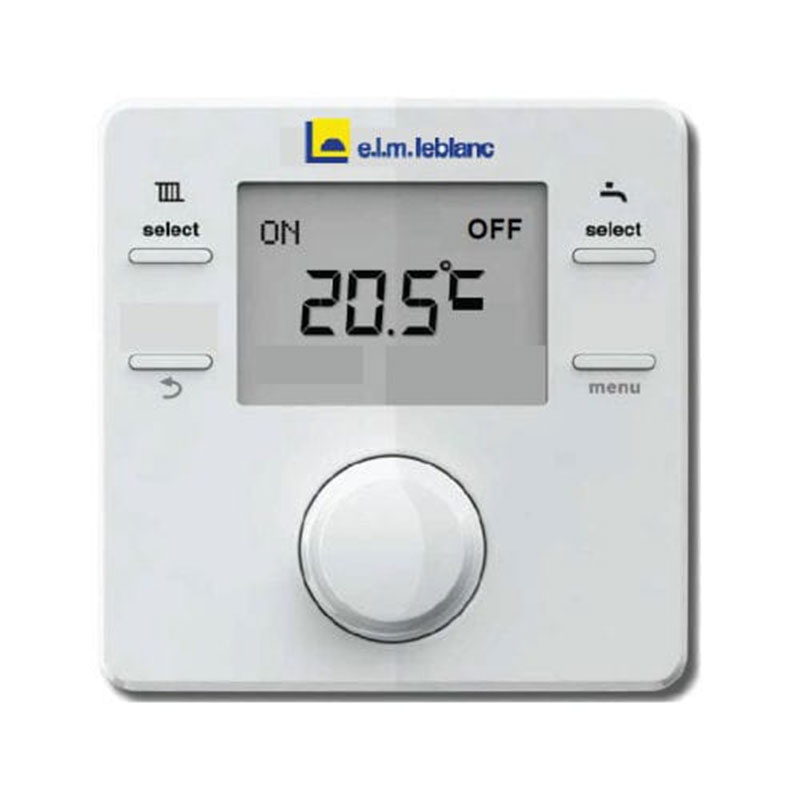 Elm Leblanc - Thermostat dAmbiance Filaire Modulant Programmable CR 100 Elm  leblanc - Thermostat - Rue du Commerce