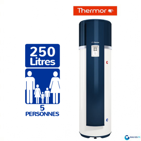 Chauffe-eau électrique thermodynamique AEROMAX 5 - Stable 200L et 250L  Chauffe-eau et ballon d'eau chaude